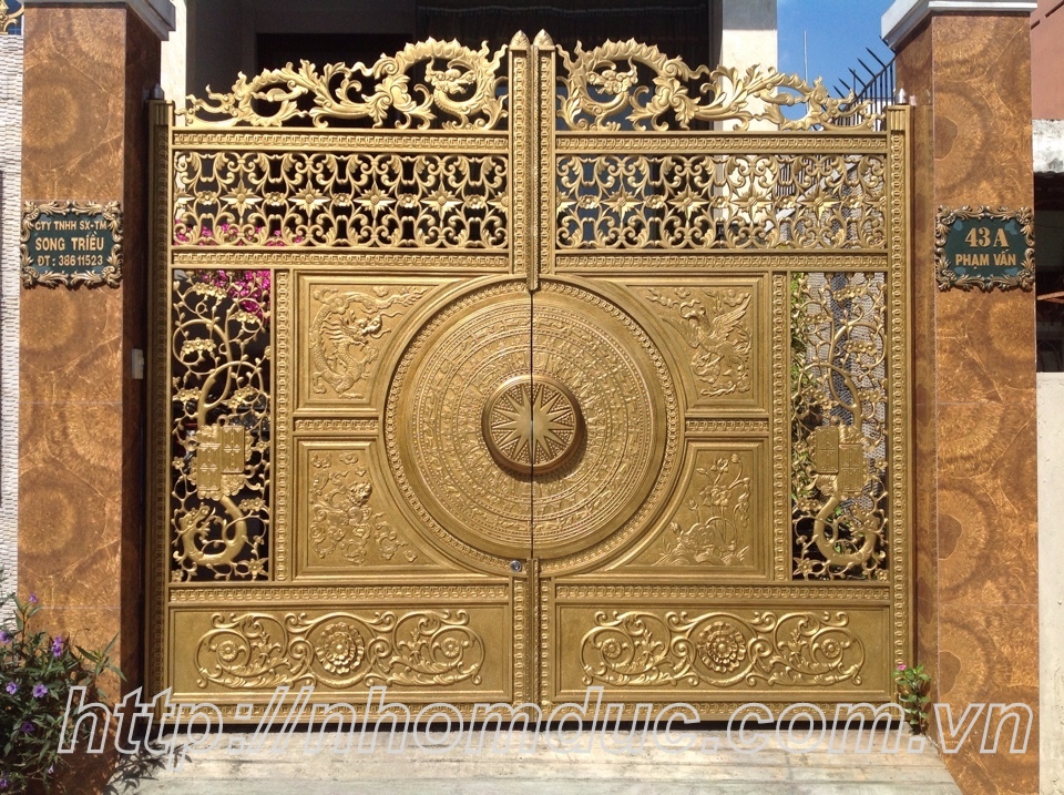 giá nhôm đúc Fuco tại Bạc Liêu, cửa cổng hợp kim nhôm đúc Bắc Ninh
