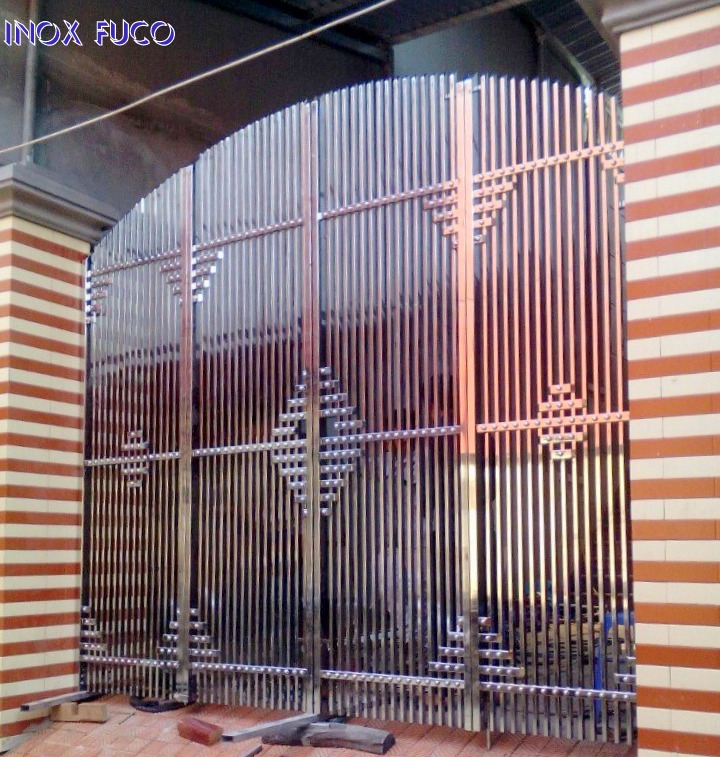 Mẫu cổng INOX 78