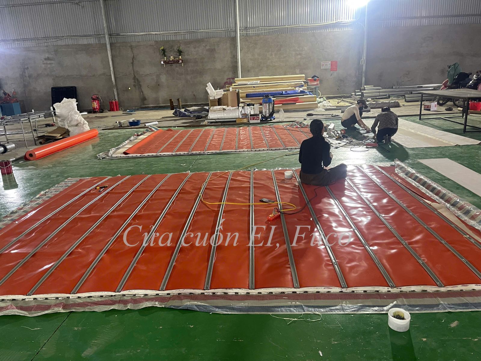 cửa cuốn chống cháy ei60, nơi bán cửa sập chống cháy EI60 uy tín