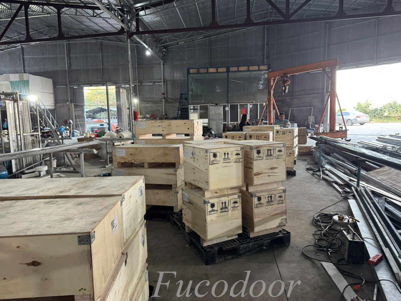 Motor cửa cuốn ngăn cháy EI-Fuco, Cửa cuốn ngăn cháy EI