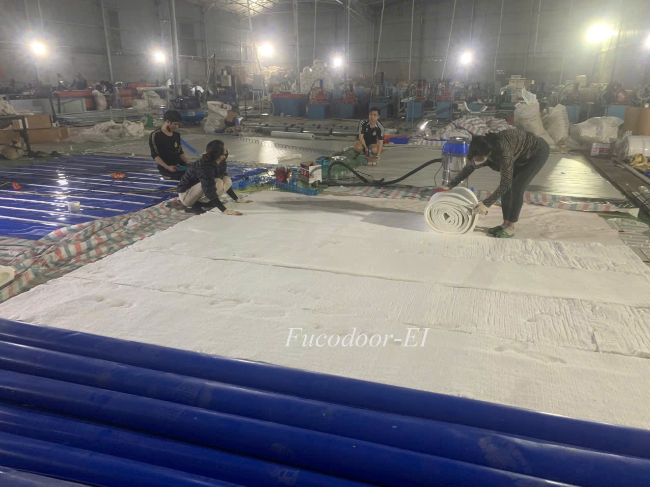 Cửa cuốn chống cháy EI, cửa cuốn ngăn cháy cách nhiệt EI60