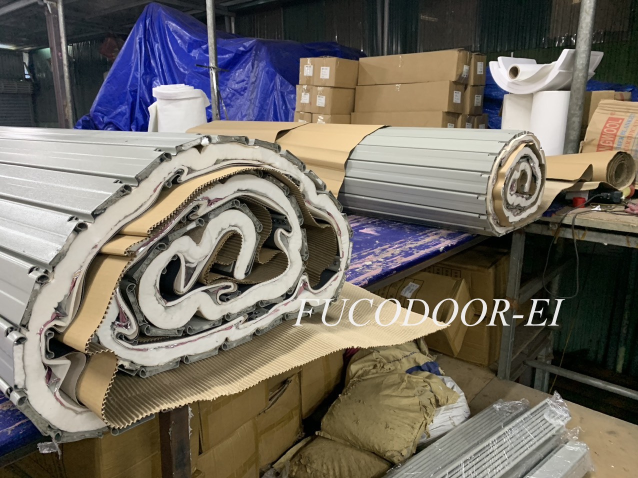 Cửa cuốn chống cháy, cách nhiệt EI, cửa cuốn ngăn cháy