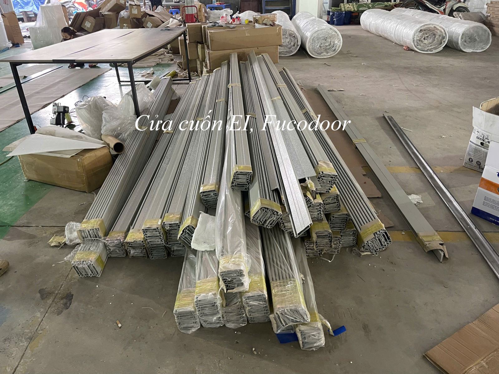 Sản phầm cửa cuốn ngăn cháy có giới hạn chịu lửa EI70, EI60