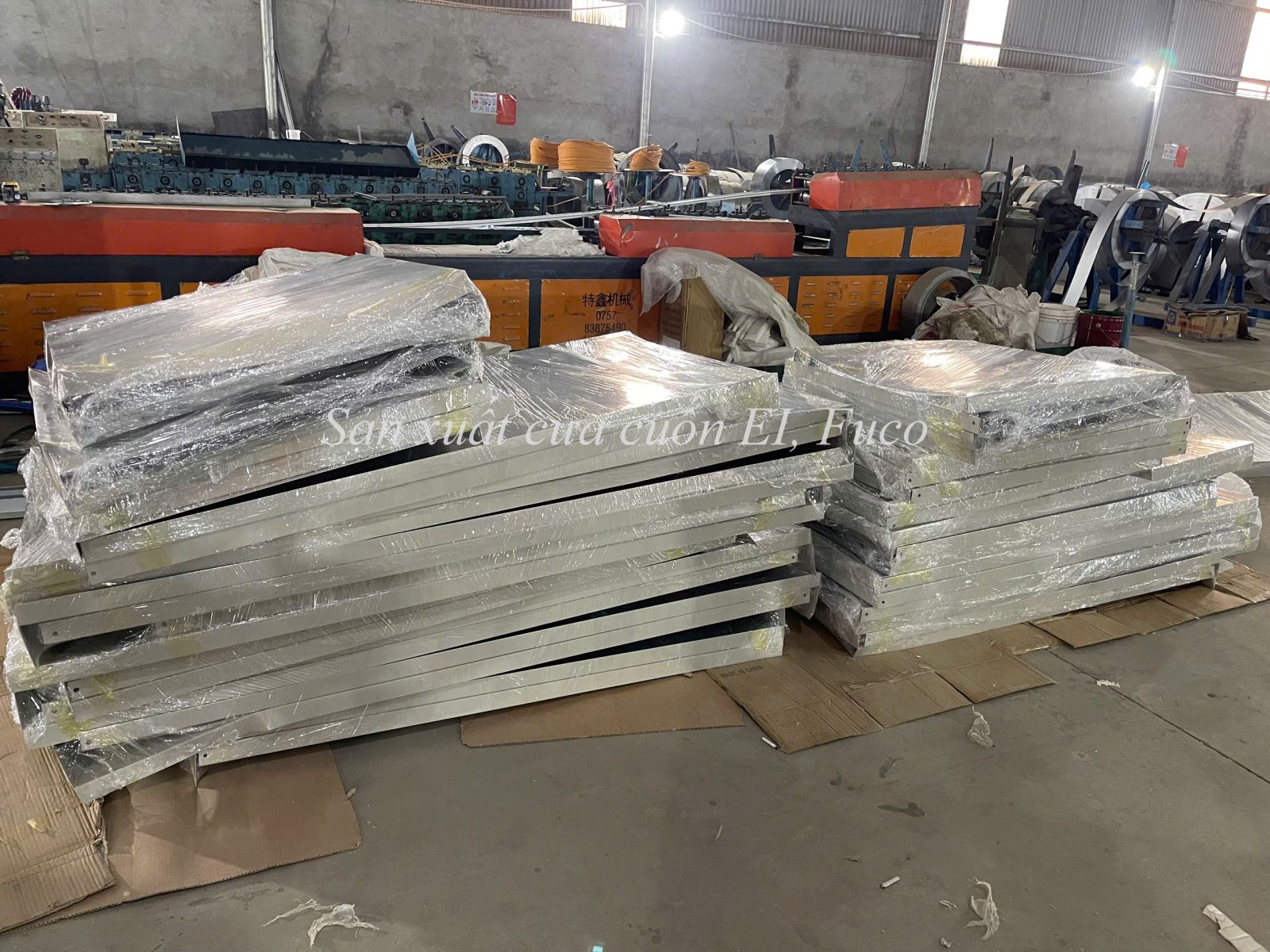 Sản phầm cửa cuốn ngăn cháy có giới hạn chịu lửa EI70, EI60