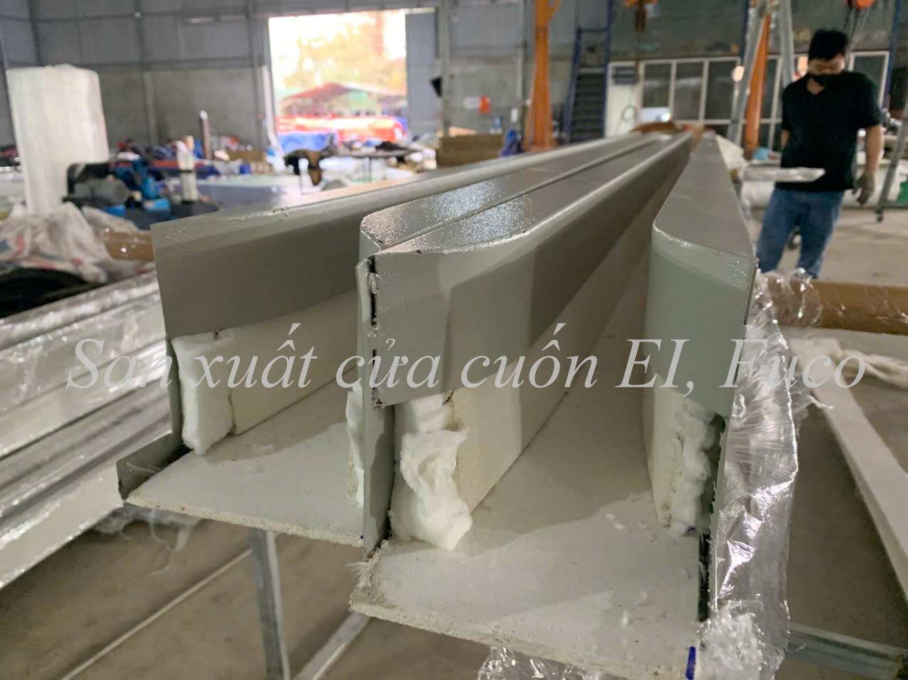 Sản phầm cửa cuốn ngăn cháy có giới hạn chịu lửa EI70, EI60