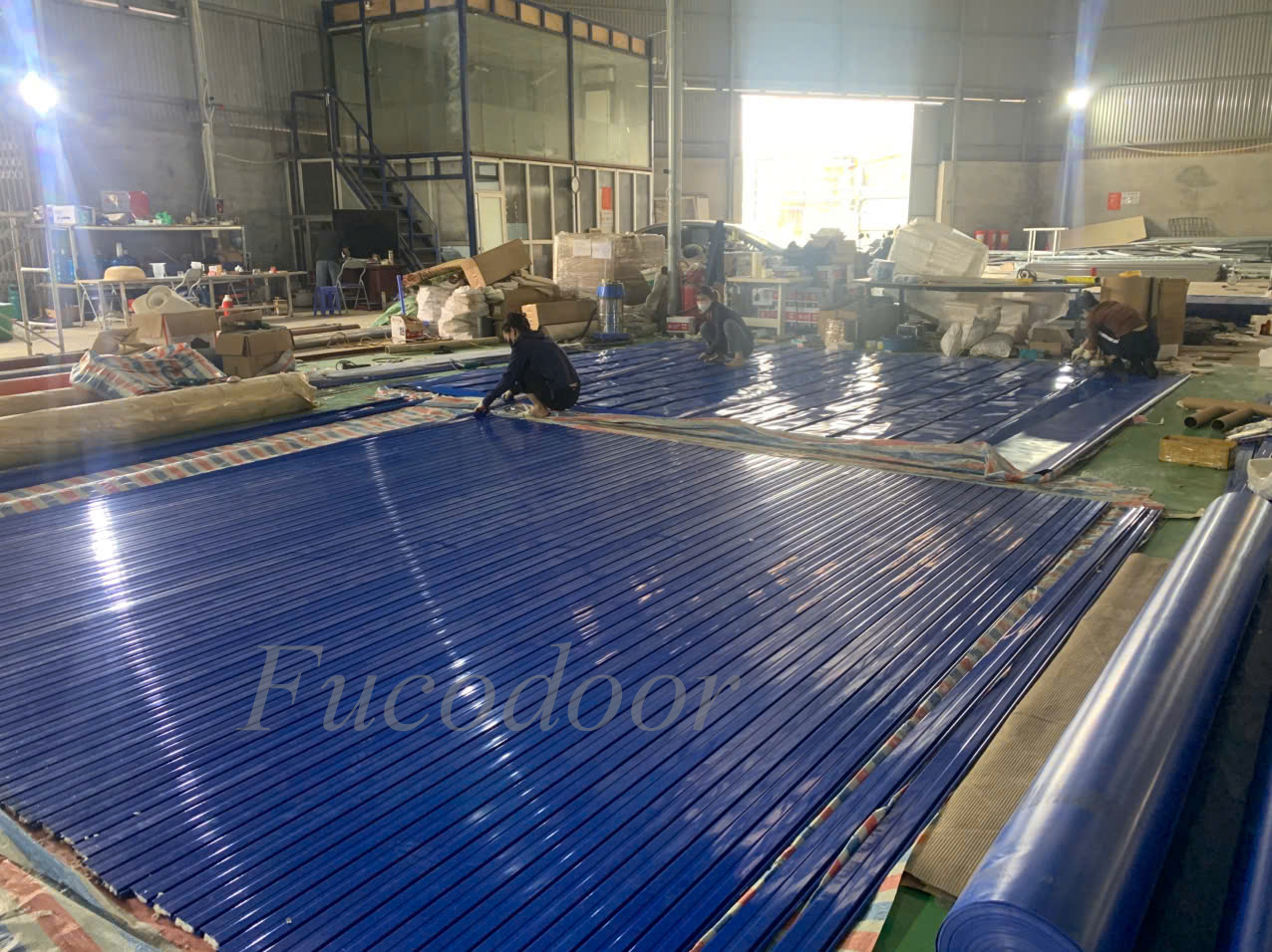 Cửa cuốn chống cháy EI, cửa cuốn ngăn cháy cách nhiệt EI60