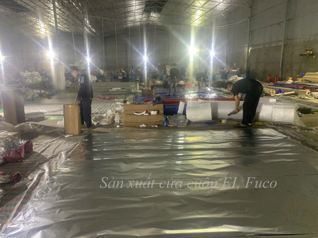Sản phầm cửa cuốn ngăn cháy có giới hạn chịu lửa EI70, EI60