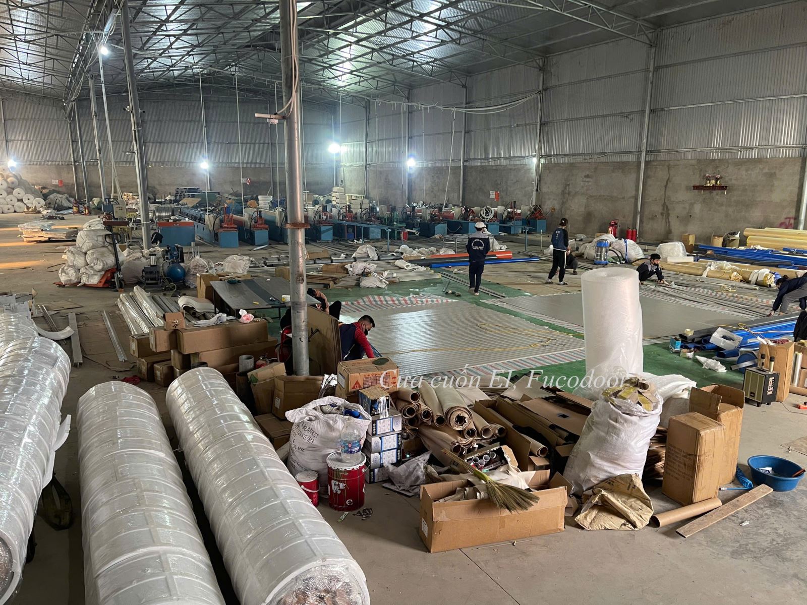 Cửa cuốn ngăn cháy cách nhiệt, chống cháy EI, EI 60 phút, EI70