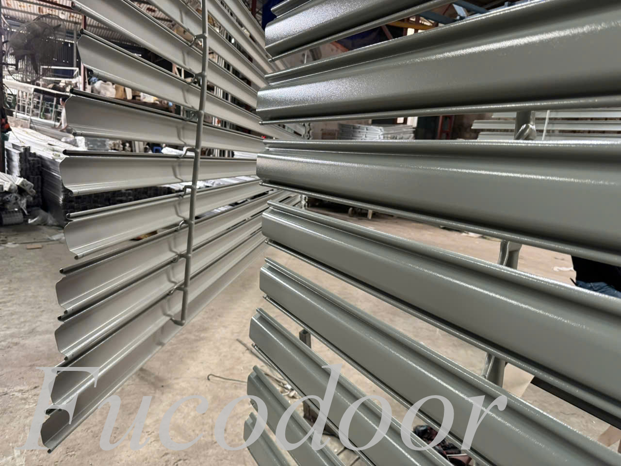 Cửa cuốn chống cháy 1 lớp, cửa cuốn cuốn chống cháy 2 lớp