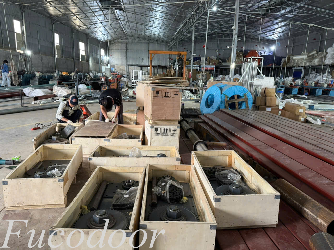 Motor cửa cuốn ngăn cháy EI-Fuco, Cửa cuốn ngăn cháy EI