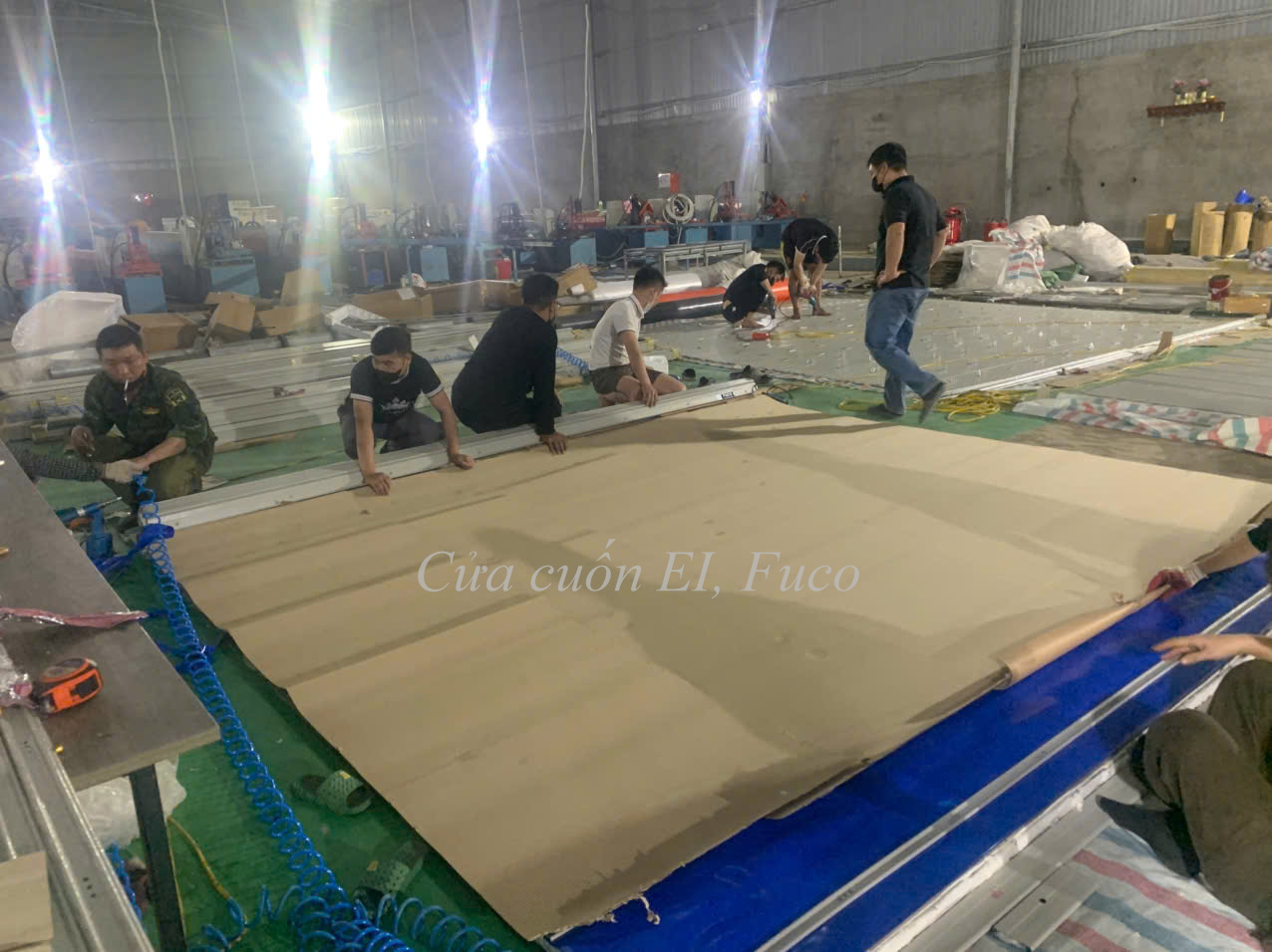 Cửa cuốn chống cháy, ngăn cháy EI 60 phút