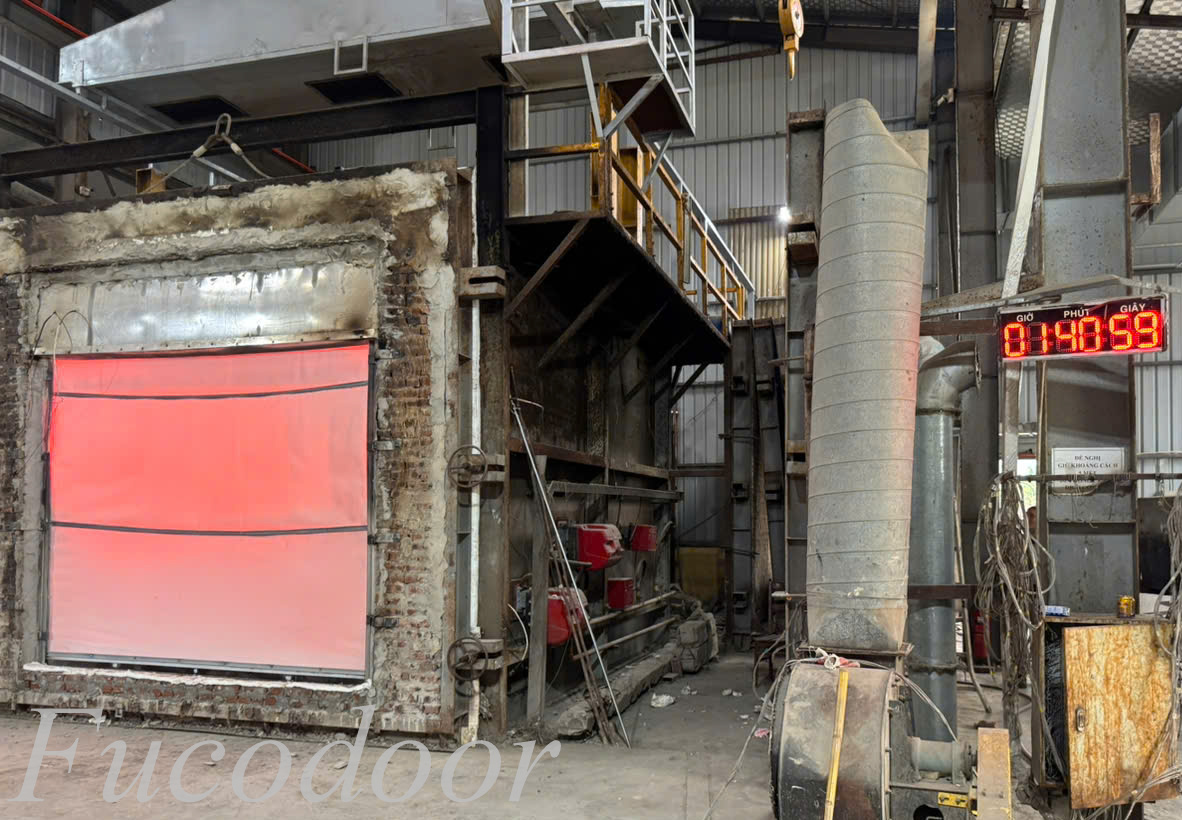 Màn cuốn ngăn cháy nhà xưởng, Màn cuốn ngăn cháy kho hàng, Màn cuốn ngăn cháy trung tâm thương mại, Màn cuốn ngăn cháy tầng hầm, Màn cuốn chống cháy kết nối báo cháy, Rèm cuốn ngăn cháy E90