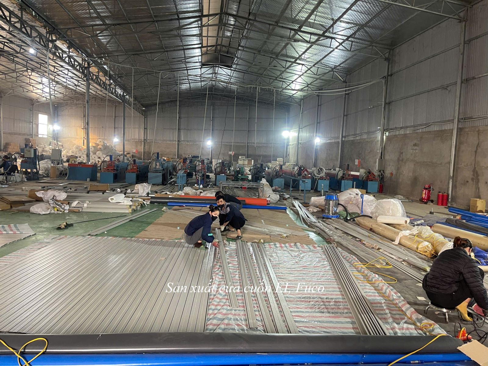 Cửa cuốn ngăn cháy, chống cháy, cách nhiệt EI 60 Phút