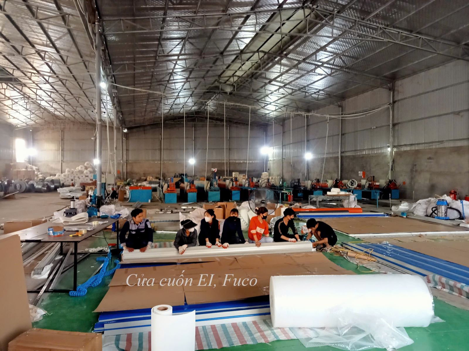 Cửa cuốn ngăn cháy, chống cháy EI60 Phút