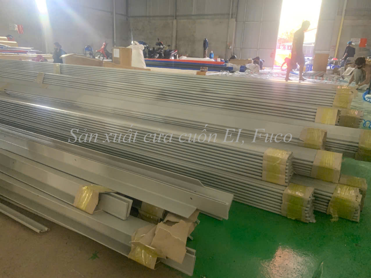 Cửa cuốn chống cháy EI 60 phút 