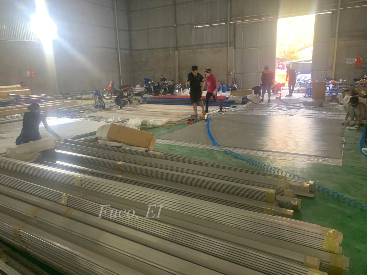Cửa cuốn chống cháy EI, cửa cuốn ngăn cháy cách nhiệt EI60