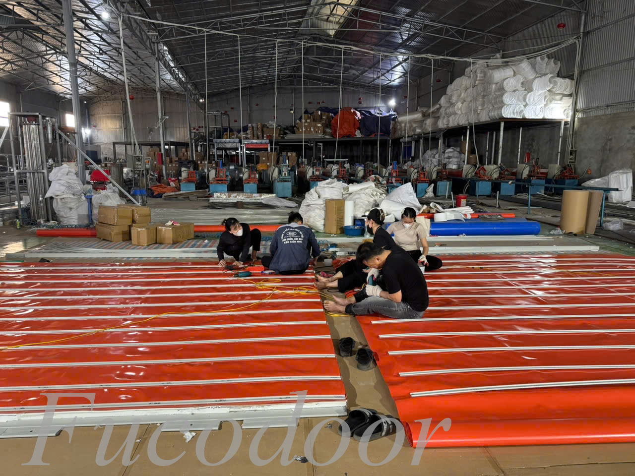 Giá cửa cuốn ngăn cháy