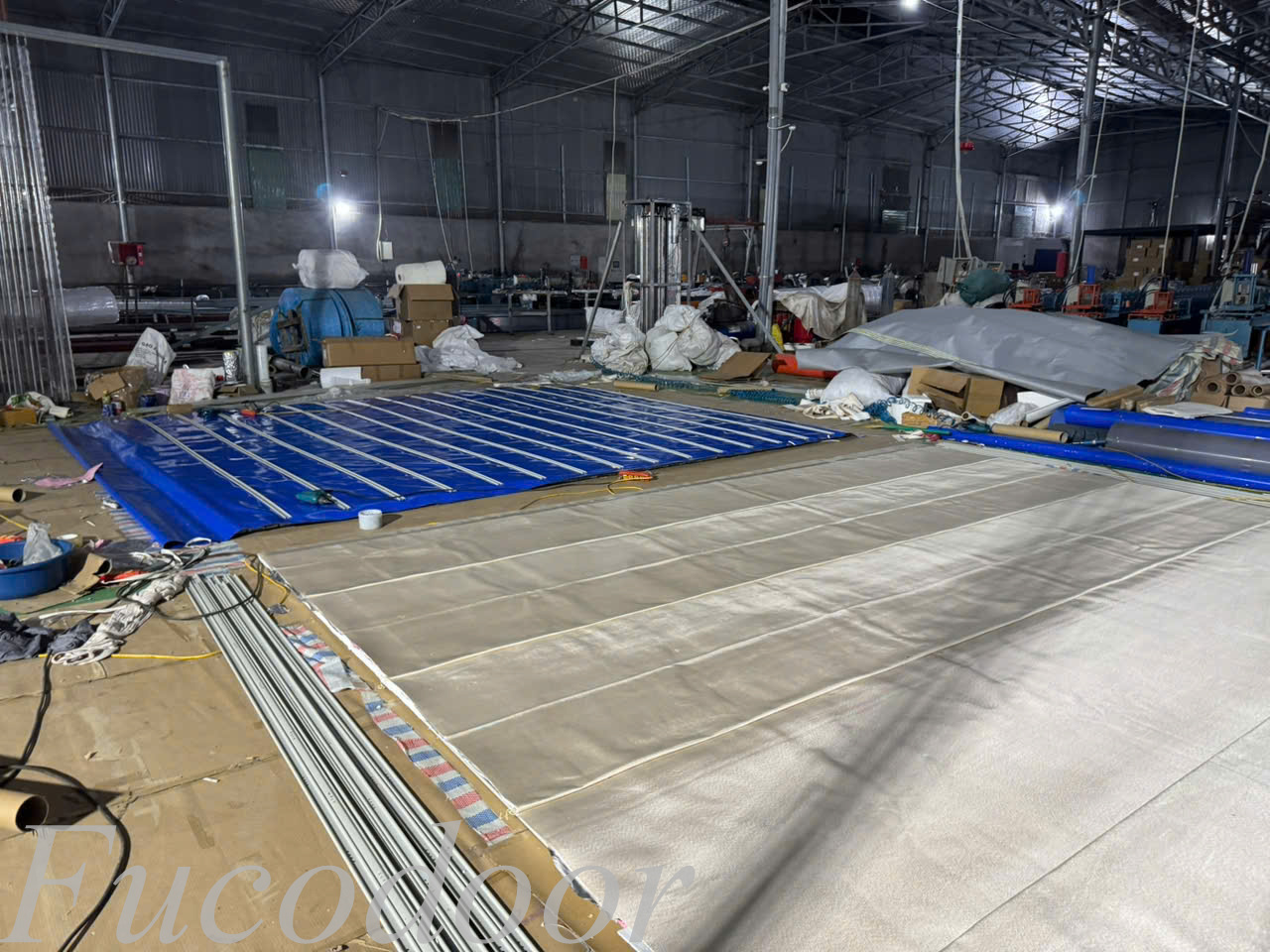 Lắp đặt cửa cuốn chống cháy EI 60