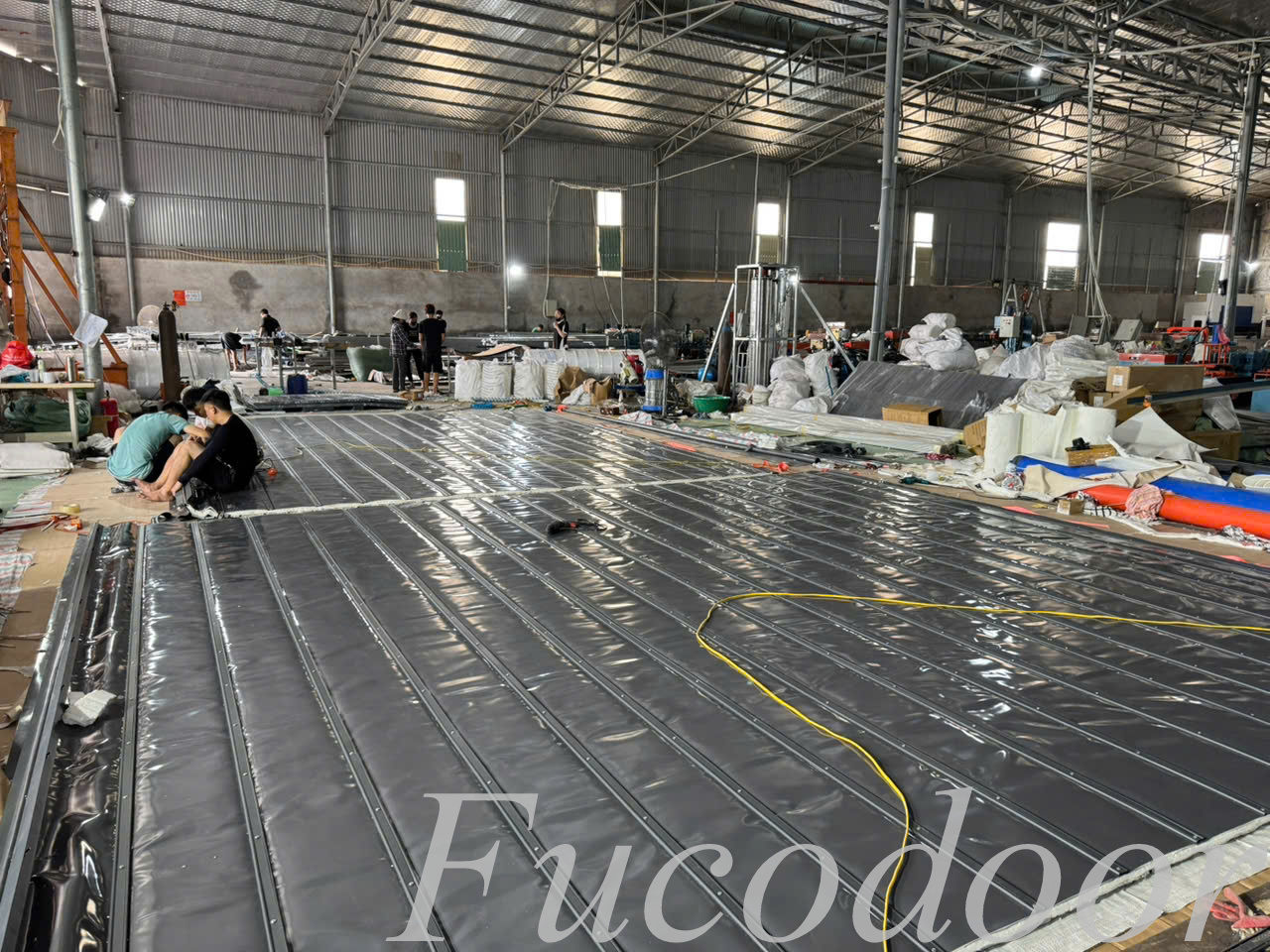 lắp đặt cửa sập chống cháy EI60