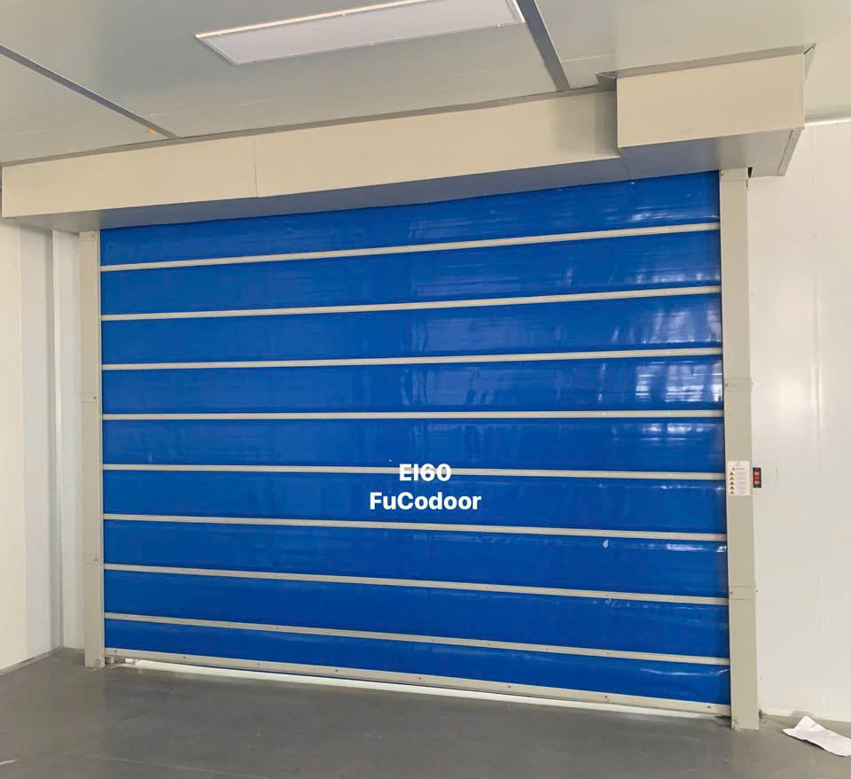 Cửa cuốn chống cháy E120 phút, Cửa cuốn chống cháy E120, Cửa cuốn cách nhiệt EI70 phút