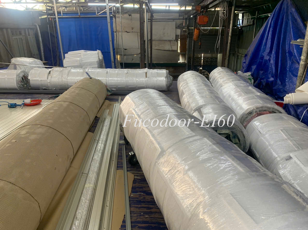 Cửa cuốn chống cháy, cách nhiệt EI, cửa cuốn ngăn cháy