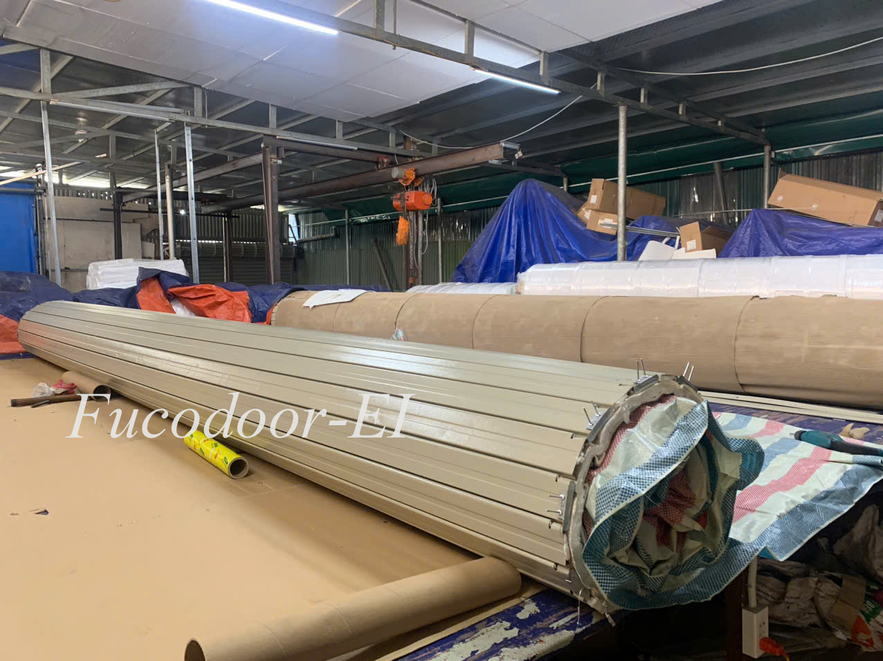 Cửa cuốn chống cháy E120, cách nhiệt EI60 tại Hà Nội