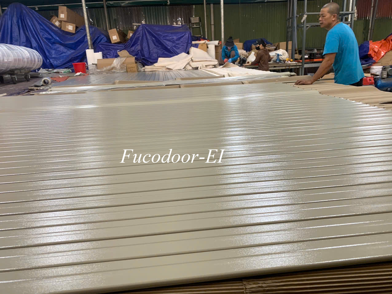 Cửa cuốn chống cháy E120, cách nhiệt EI60 tại Hà Nội