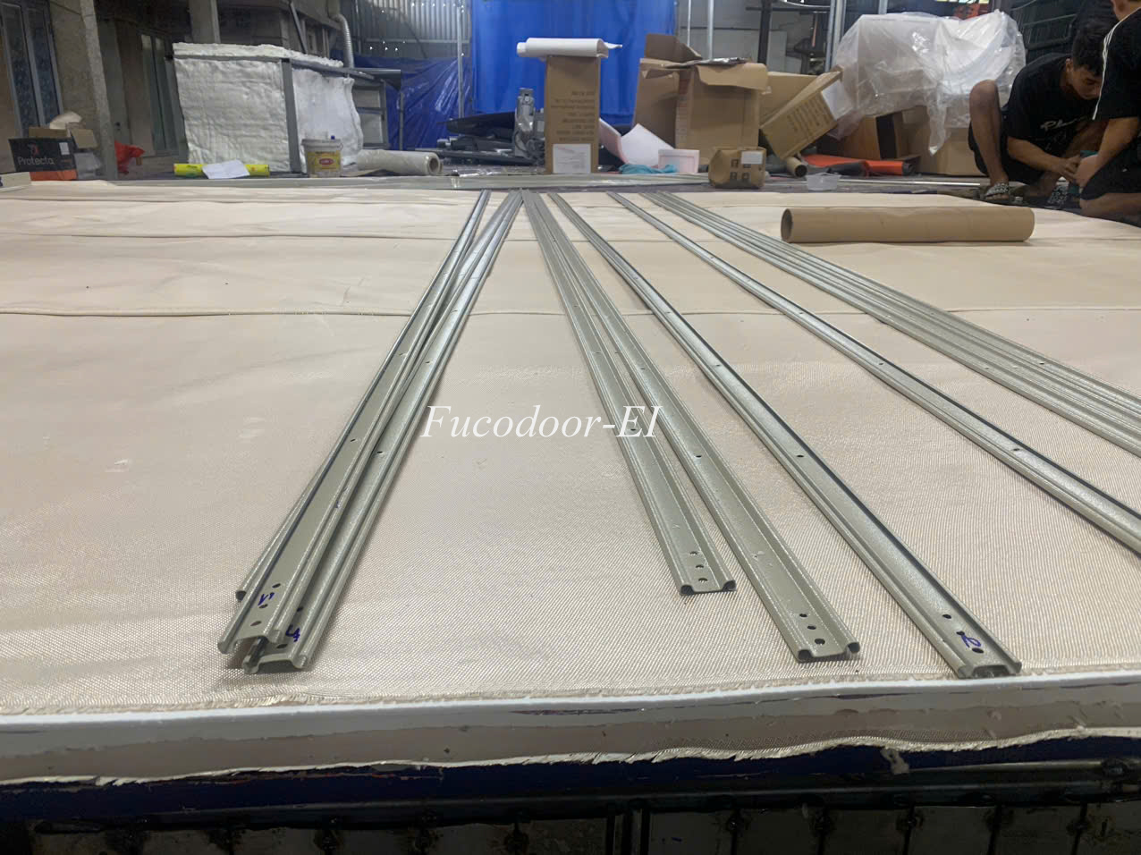Cửa cuốn chống cháy EI60 phút tại Khu công nghiệp
