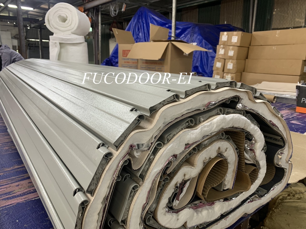 Cửa cuốn chống cháy, cửa cuốn siêu trường, Cửa cuốn ngăn