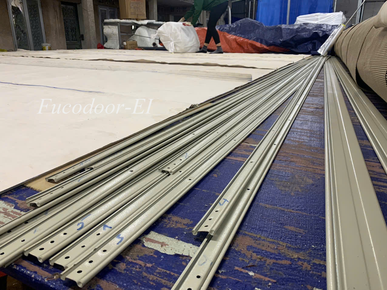 Cửa cuốn ngăn cháy, chống cháy, cách nhiệt EI 60 Phút