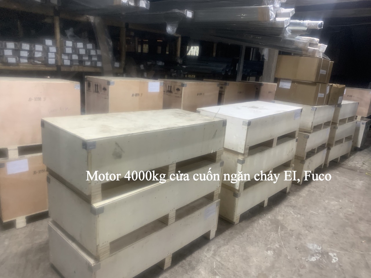 Motor cửa cuốn ngăn cháy EI-Fuco, Cửa cuốn ngăn cháy EI