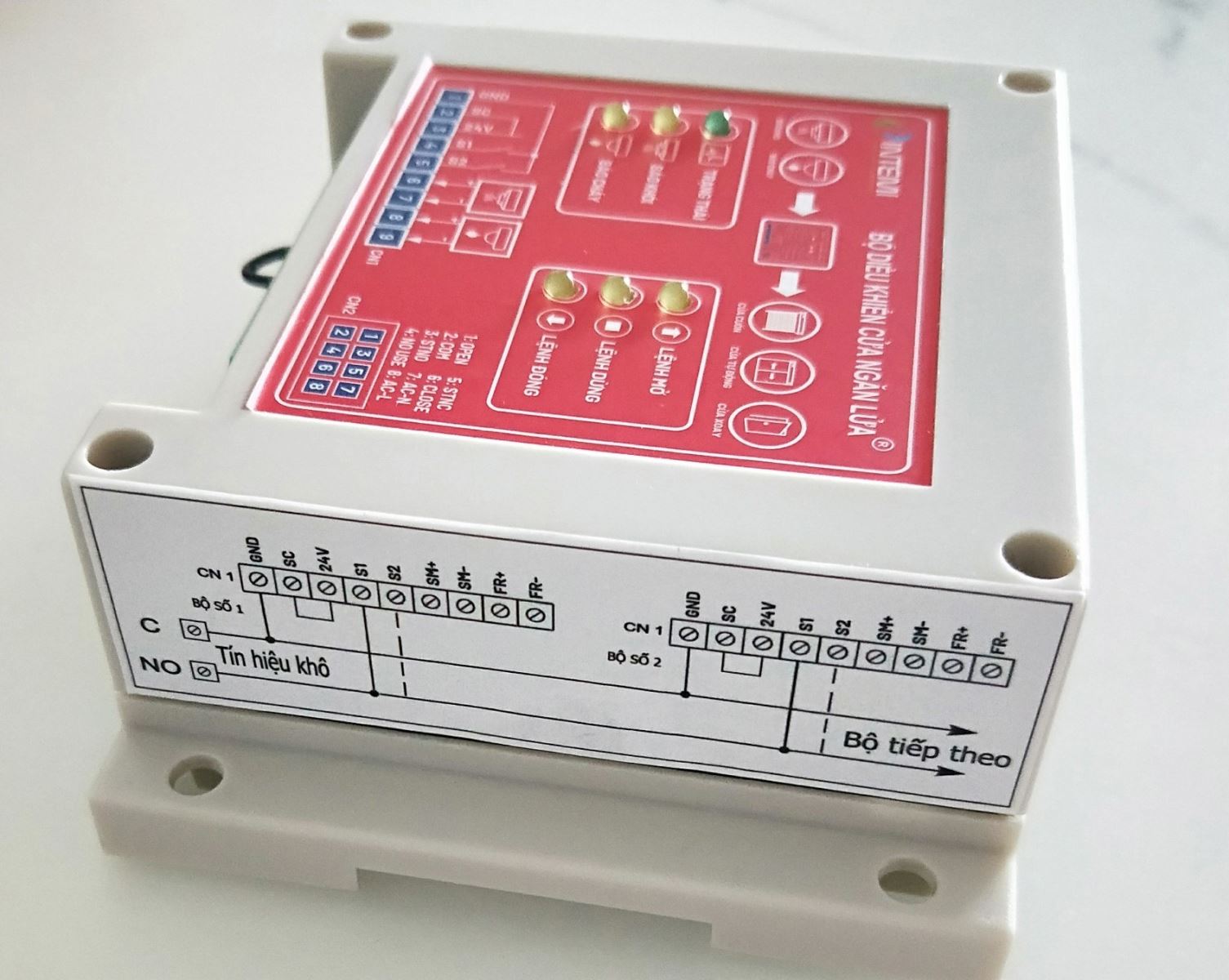 Motor cửa cuốn ngăn cháy EI-Fuco, Cửa cuốn ngăn cháy EI