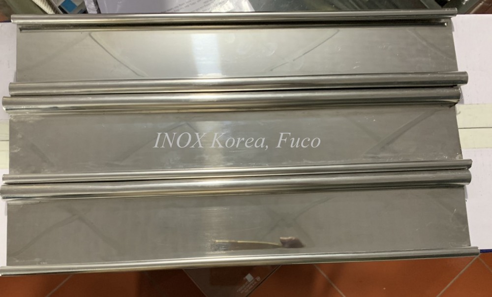 cửa cuốn siêu trường INOX 304 loại Korea Fuco năm 2021