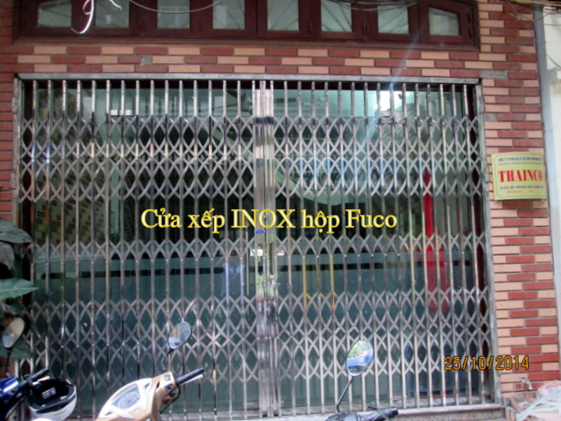 Cửa xếp INOX 304 tại Cao Bằng