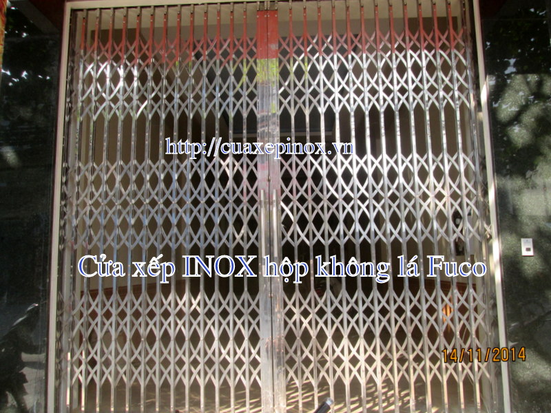 Cửa xếp INOX 304 tại Quảng Ninh
