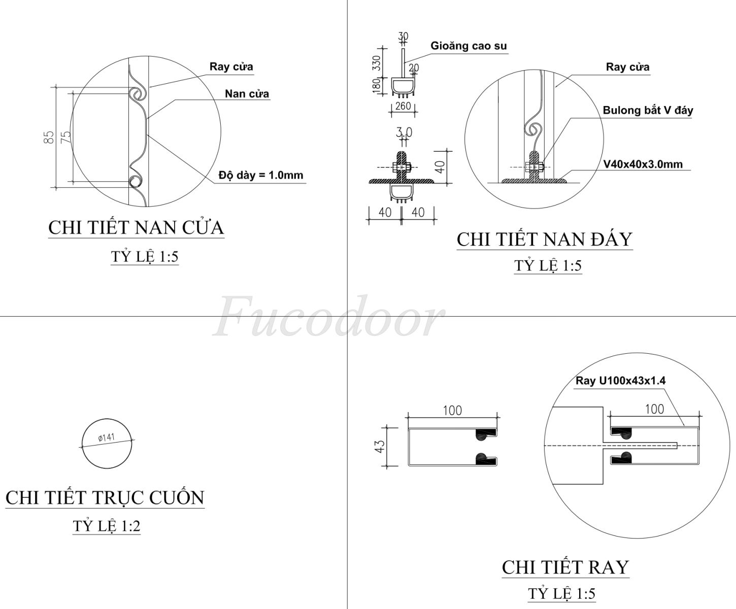 cửa cuốn Đài Loan chất lượng cao, cửa cuốn tấm liền Đài Loan, cửa cuốn kéo Đài Loan