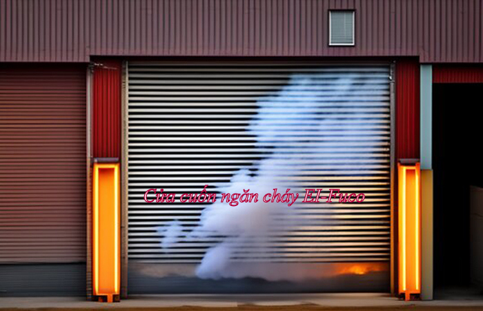 Cửa cuốn ngăn cháy, chống cháy, cách nhiệt EI 60 Phút