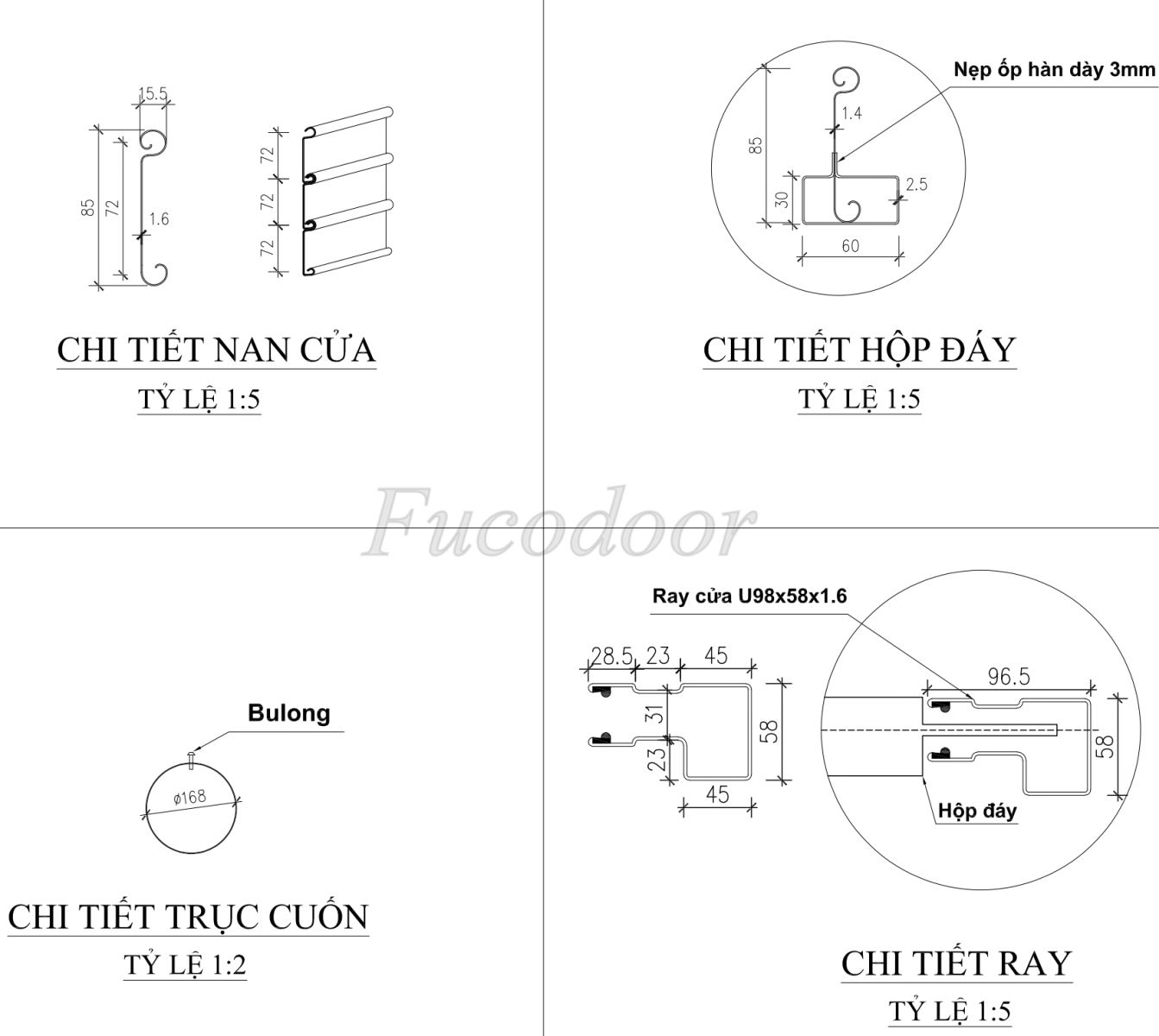 Cửa cuốn ST85