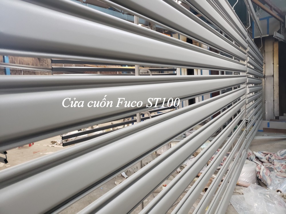 cửa cuốn siêu trường dày 1.4mm dùng cho nhà xưởng, kho bãi