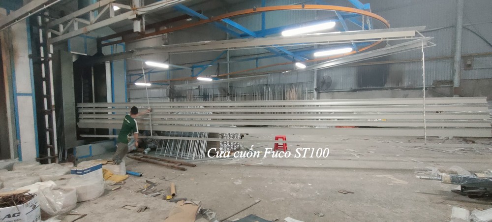 cửa cuốn công nghiệp dày 1.4mm