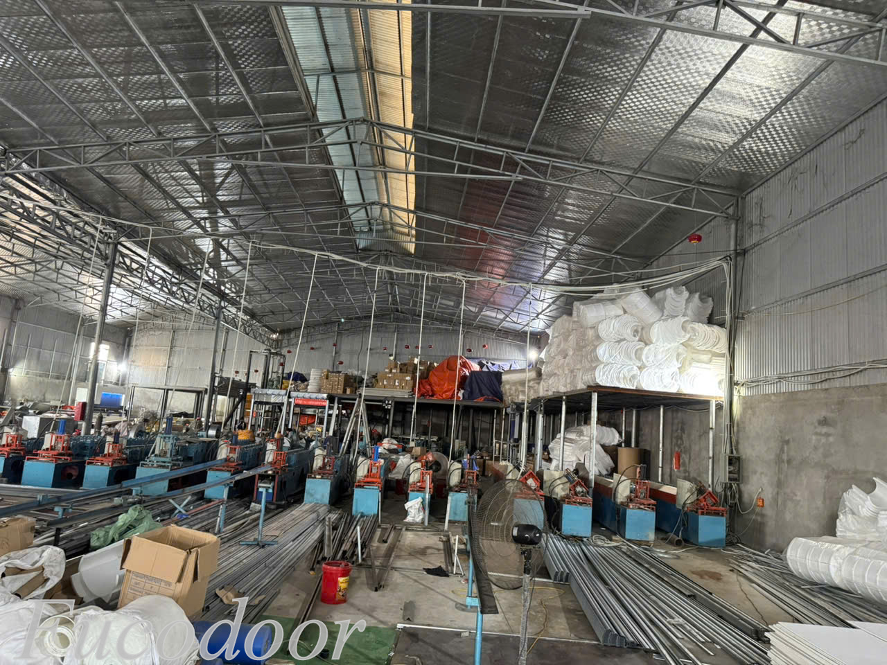 Cửa cuốn siêu trường công nghiệp