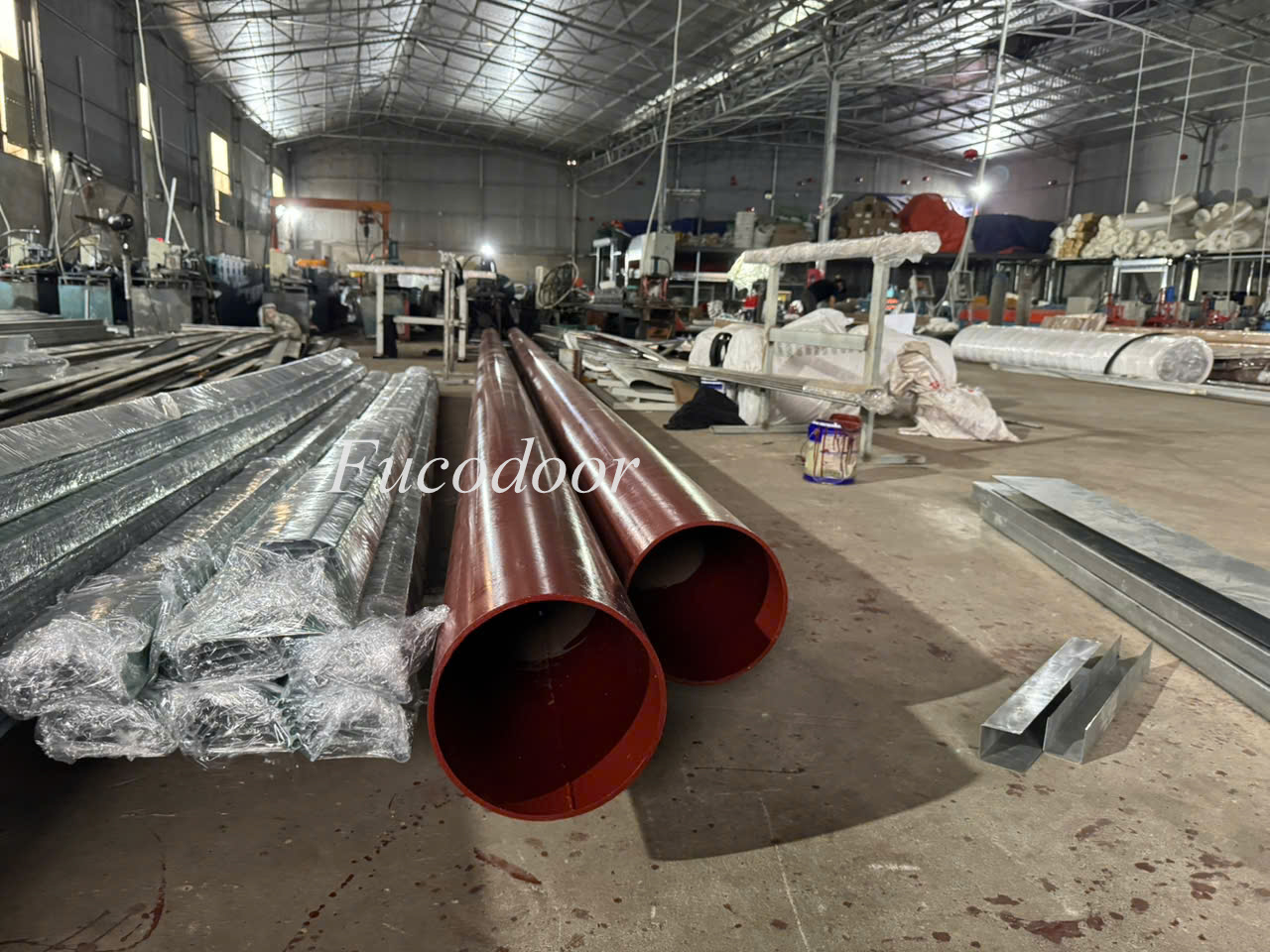 ưu điểm cửa cuốn siêu trường dày 1.8mm