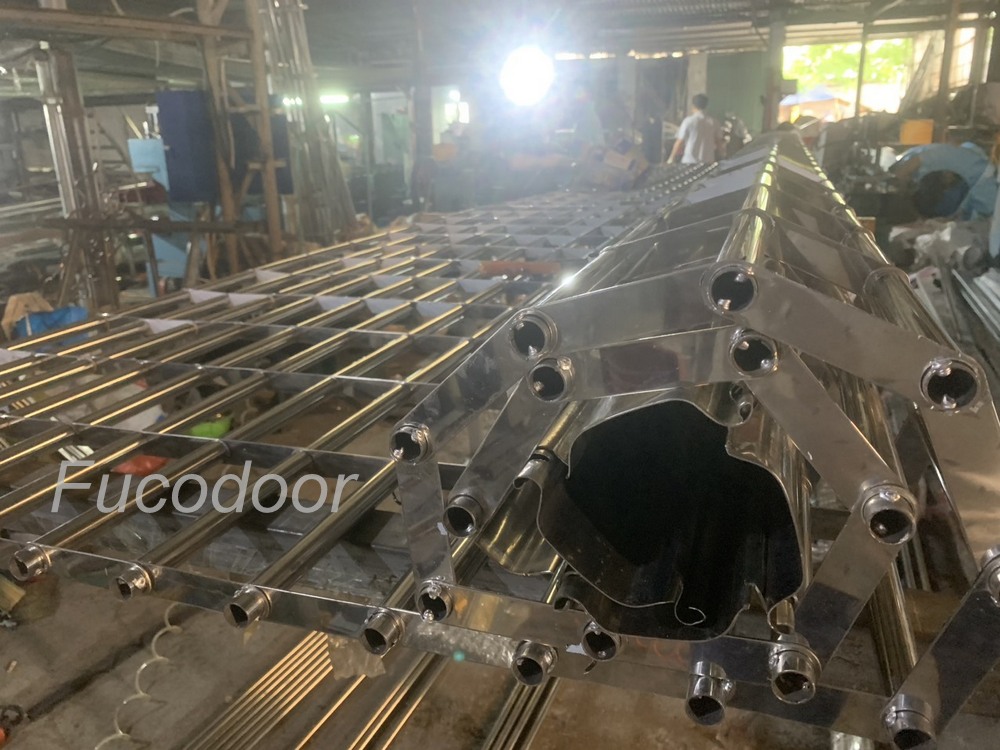 cửa cuốn song ngang, cửa cuốn khớp thoáng, cửa cuốn song ngang inox, cửa cuốn song ngang sơn tĩnh điện