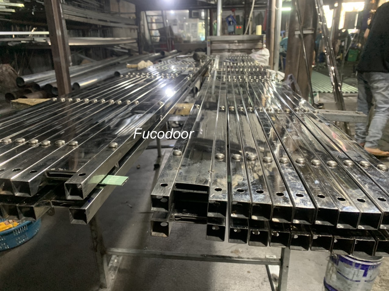 Cửa xếp INOX tại Hải Phòng