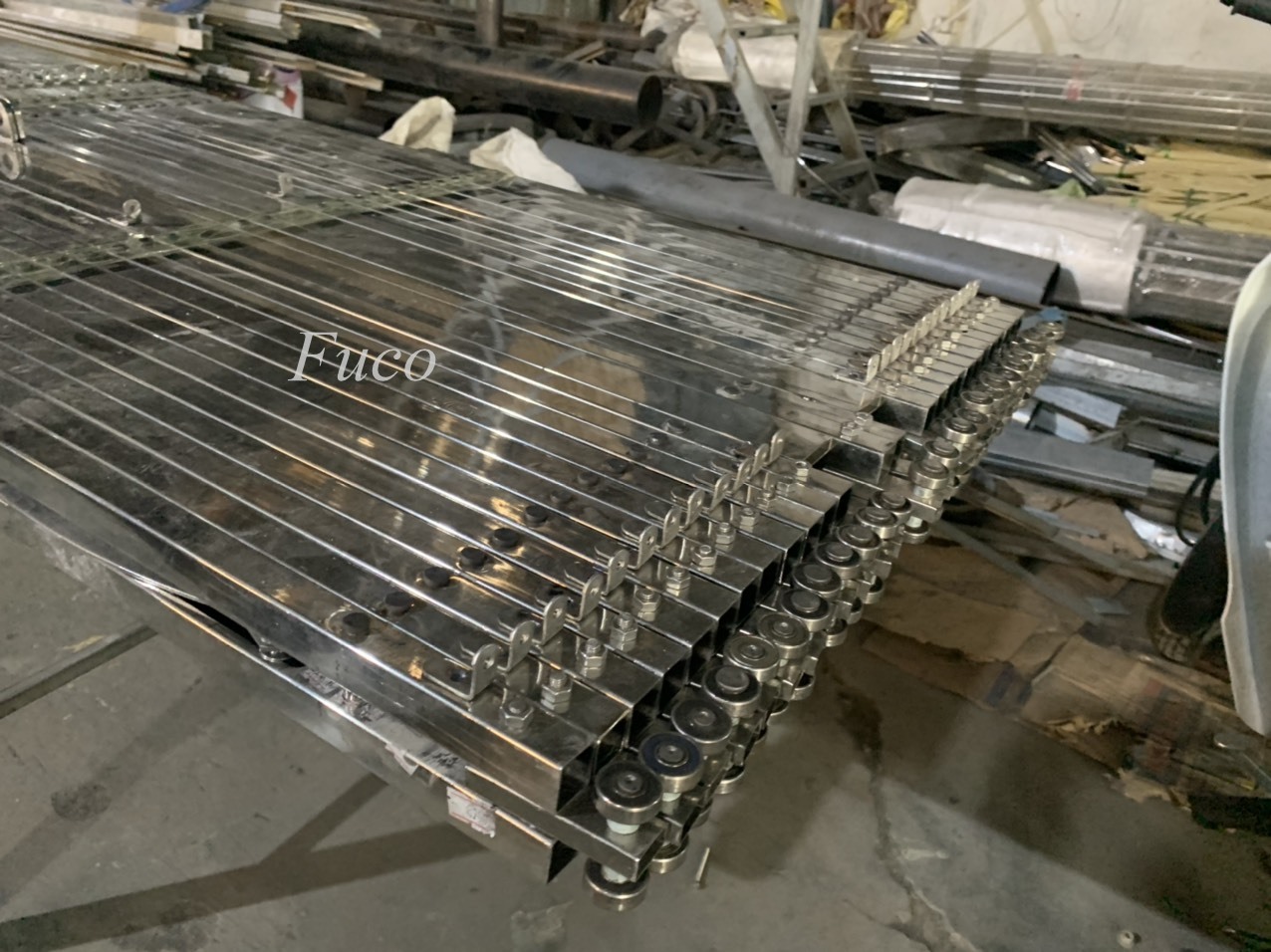 Cửa xếp INOX tại Hải Phòng